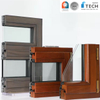 Thermal insulation and environmental protection Aluminum clad wood sliding glass doors