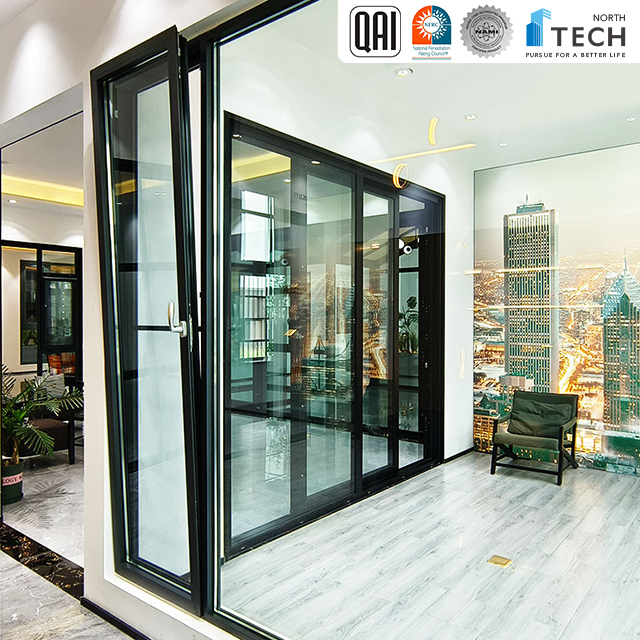 Minimalist Narrow Frame Aluminum Doors