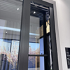 Custom Aluminum Outward-Opening Casement Window with Tempered Glass