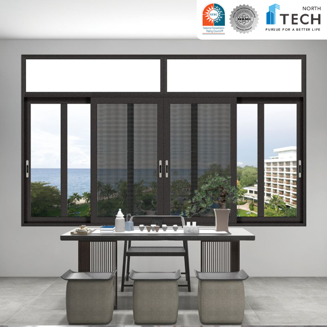 Les fenêtres coulissantes en aluminium isolées Northtech sont disponibles dans des tailles, des couleurs et des types de fenêtres personnalisés.