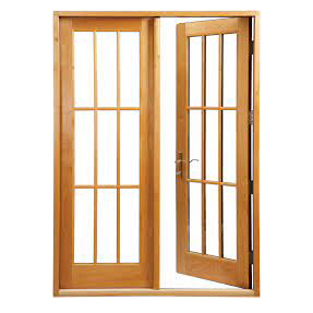 Высокое качество, сертифицированное NFRC, алюминиевые деревянные распашные двери, цена
