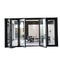 Warm verkoop termiese onderbreking aluminium tweevoudige deur vir kommersiële en residensiële gebou