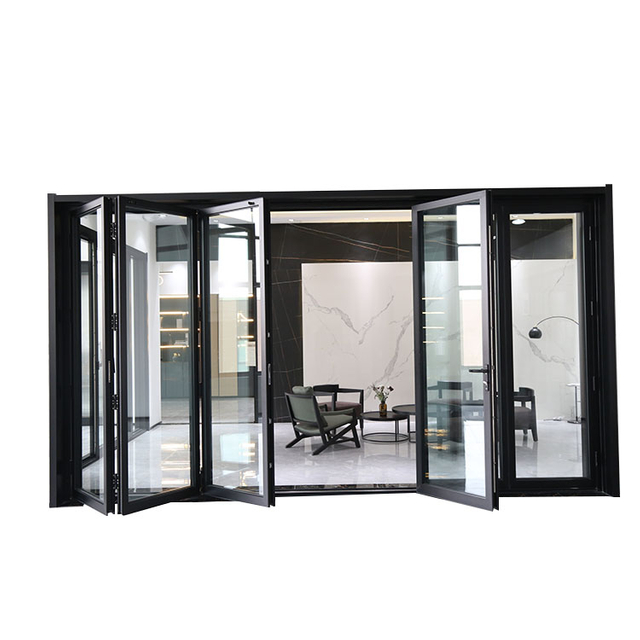 Gorąca sprzedaż Aluminiowe drzwi dwuskrzydłowe z przegrodą termiczną do budynków komercyjnych i mieszkalnych