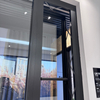 Custom Aluminum Outward-Opening Casement Window with Tempered Glass