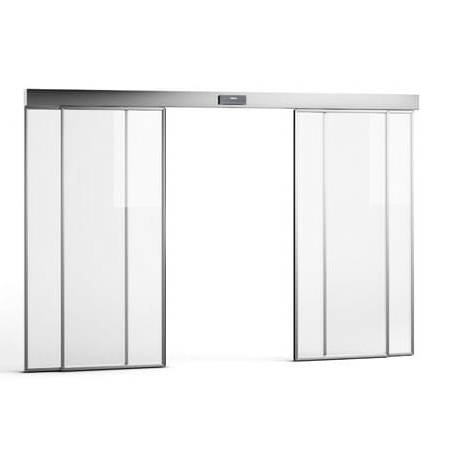 Aluminum Alloy ລະບົບປະຕູເລື່ອນອັດຕະໂນມັດ 2/3/4 Panel ໃຊ້ປະຕູພາຍນອກສໍາລັບການຂາຍ