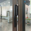 North tech aluminum alloy folding doors with adjustable number of insulated/non-insulated door panels