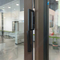 North tech aluminum alloy folding doors with adjustable number of insulated/non-insulated door panels