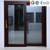 Thermal insulation and environmental protection Aluminum clad wood sliding glass doors