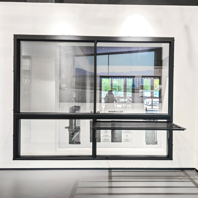 Minimalist Modern Style Thermal Break Narrow Frame Aluminum Window