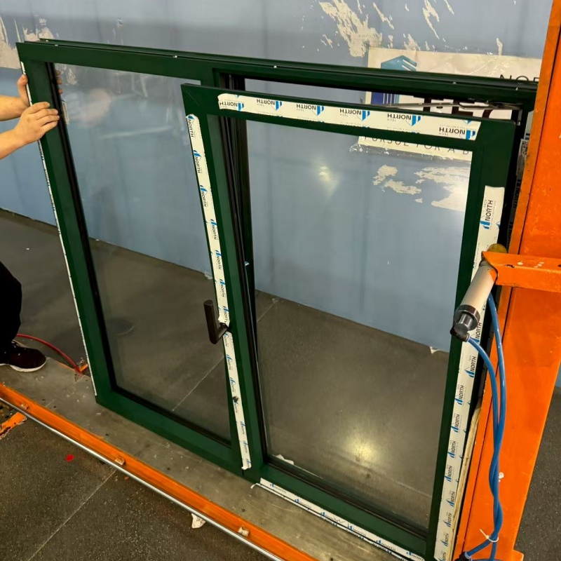 narrow frame aluminum window