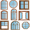 Latest Design Large Size Soundproof Waterproof Aluminum Clad Wood Specialty Shapes Window For House