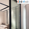 Best-selling multi-track sliding doors in North America with customizable number of slide rails