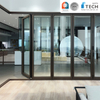 Northtech захиалгат хөнгөн цагаан дизайн дулаан тусгаарлагч эвхдэг хаалга