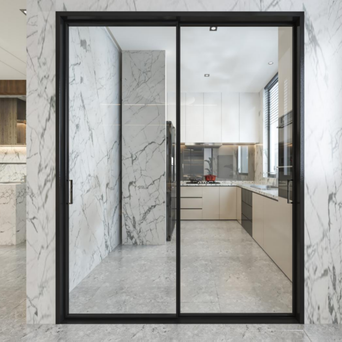 sliding door