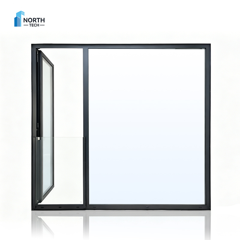 aluminum awing door