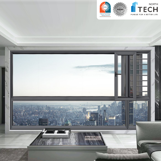 Thermal Break Aluminum Sliding Windows
