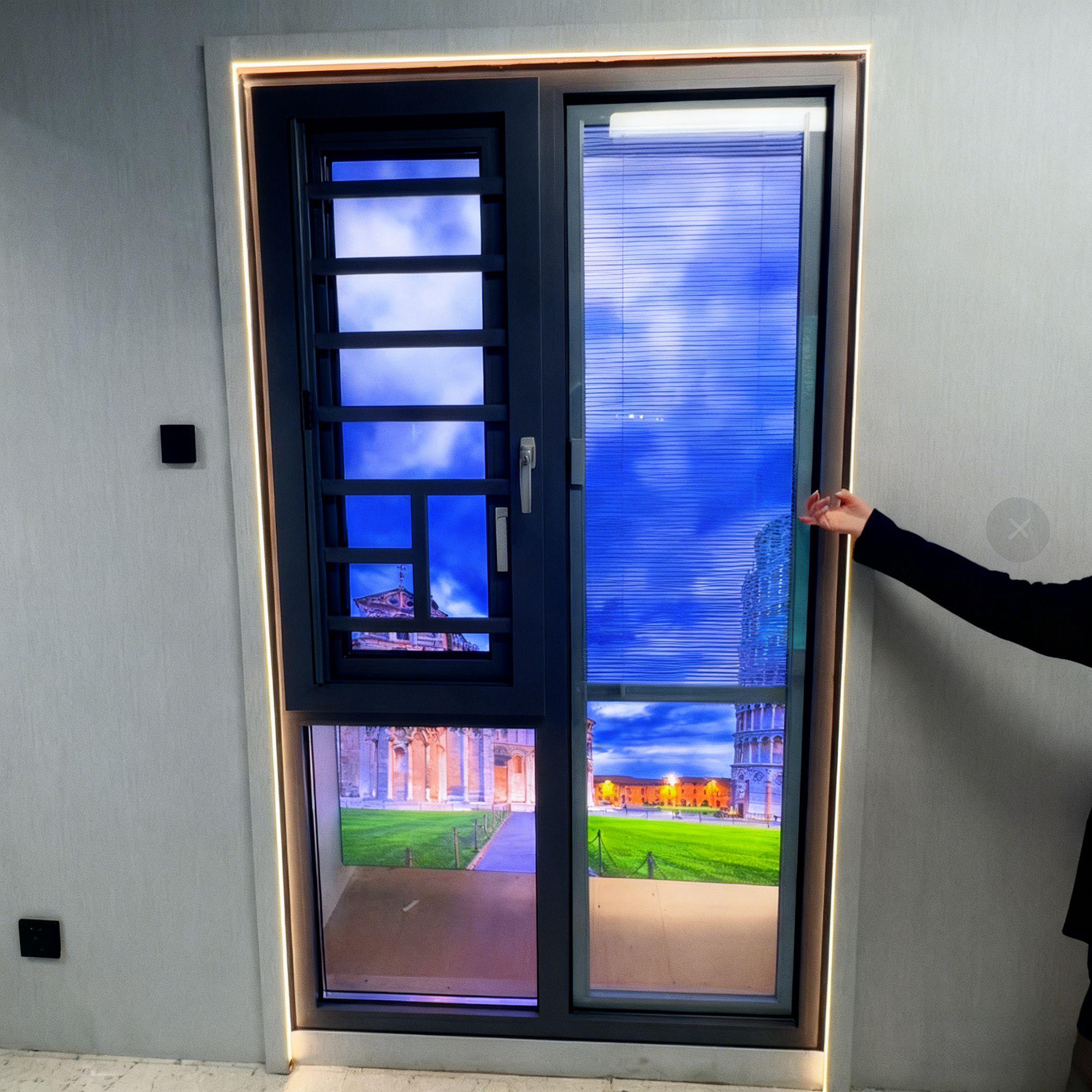 Energy-Efficient Aluminum Louvres Ventilation